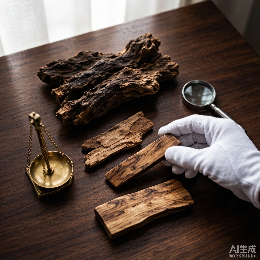 Grading and packing agarwood batches