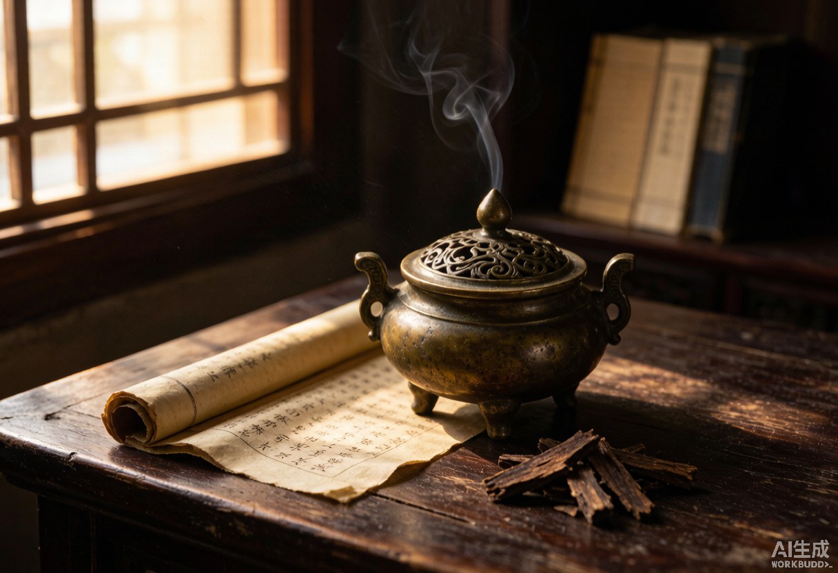 Traditional Hainan agarwood incense culture